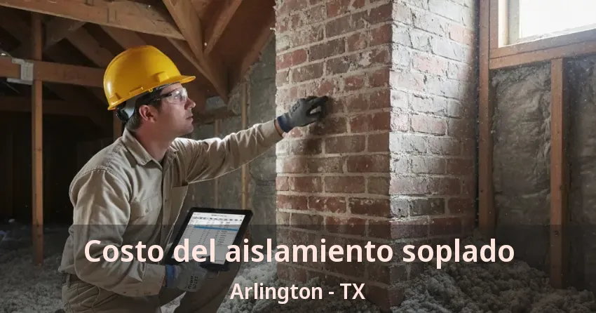 Costo del aislamiento soplado Arlington - TX