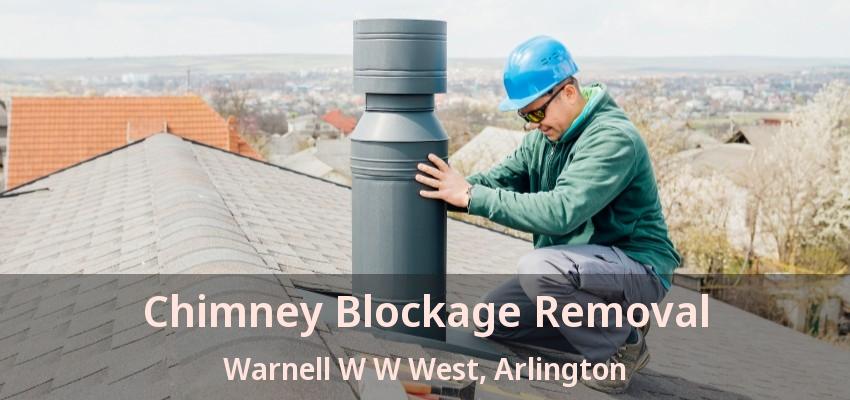 Chimney Blockage Removal Warnell W W West, Arlington - TX