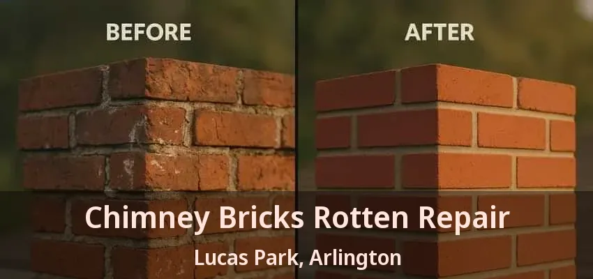 Chimney Bricks Rotten Repair Lucas Park, Arlington - TX