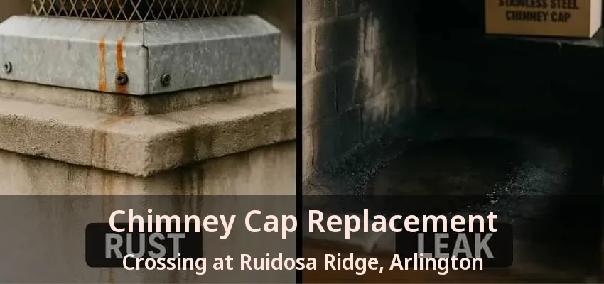 Chimney Cap Replacement Crossing at Ruidosa Ridge, Arlington - TX
