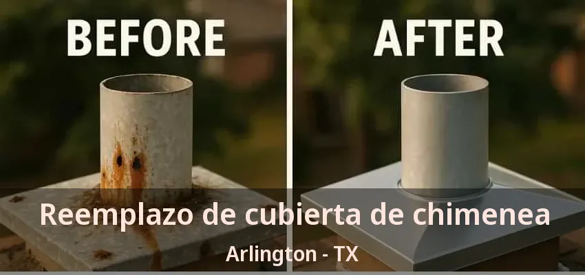 Reemplazo de cubierta de chimenea Arlington - TX