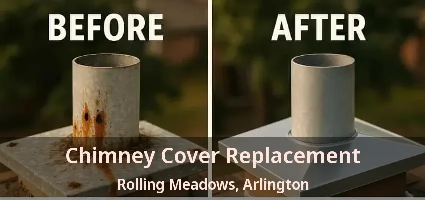 Chimney Cover Replacement Rolling Meadows, Arlington - TX