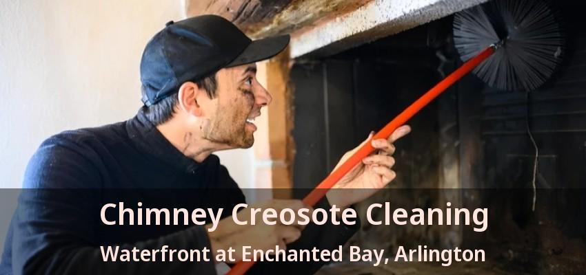 Chimney Creosote Cleaning Waterfront at Enchanted Bay, Arlington - TX