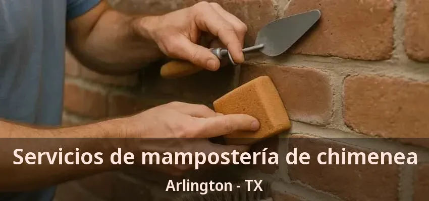 Servicios de mampostería de chimenea Arlington - TX