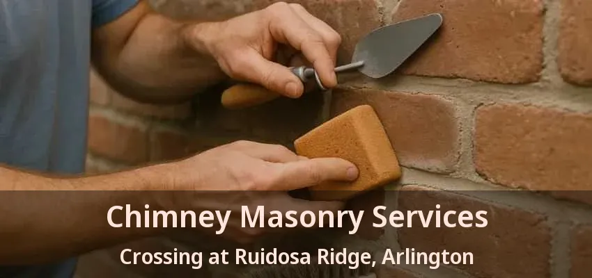Chimney Masonry Services Crossing at Ruidosa Ridge, Arlington - TX
