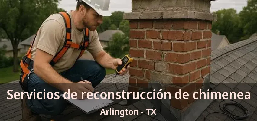 Servicios de reconstrucción de chimenea Arlington - TX Servicios de reconstrucción de chimenea Arlington - TX