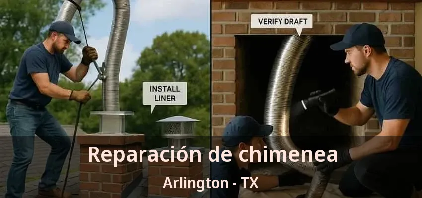 Reparación de chimenea Arlington - TX