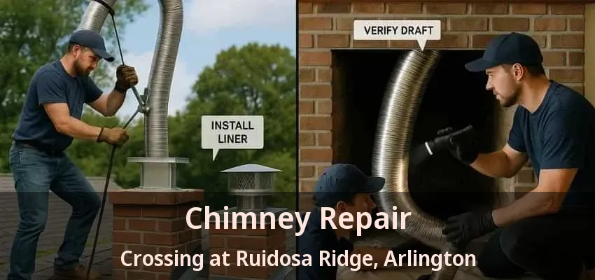 Chimney Repair Crossing at Ruidosa Ridge, Arlington - TX