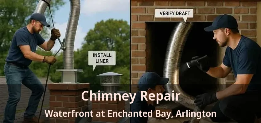 Chimney Repair Waterfront at Enchanted Bay, Arlington - TX