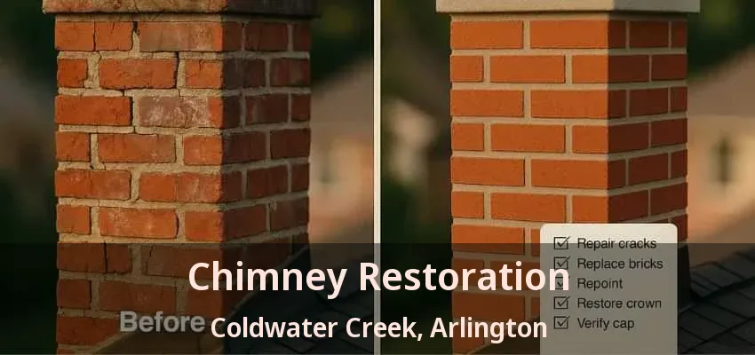 Chimney Restoration Coldwater Creek, Arlington - TX