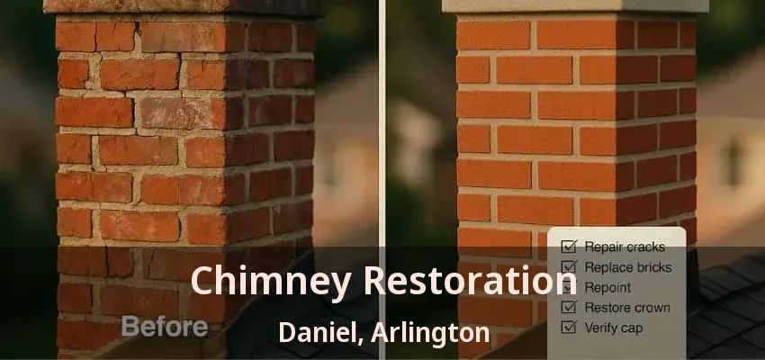 Chimney Restoration Daniel, Arlington - TX