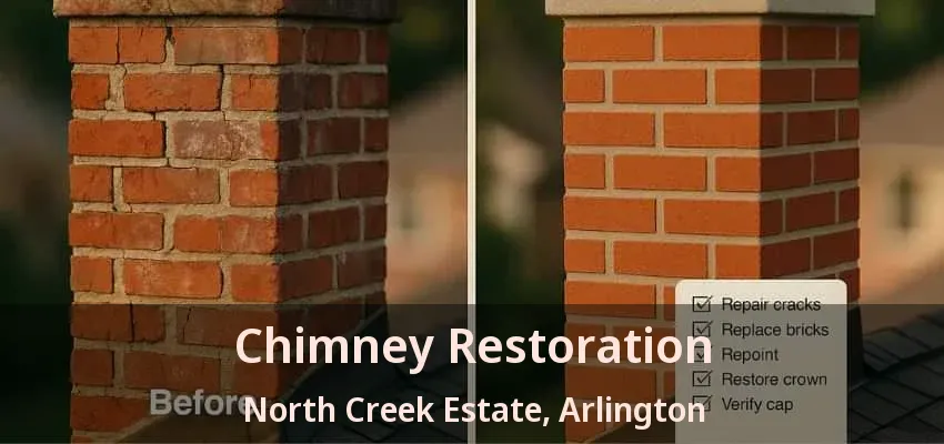 Chimney Restoration North Creek Estate, Arlington - TX