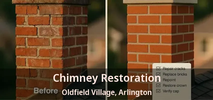 Chimney Restoration Oldfield Village, Arlington - TX
