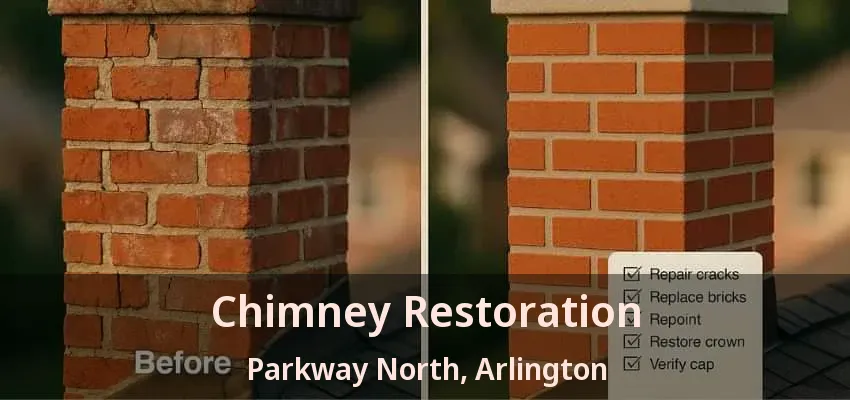 Chimney Restoration Parkway North, Arlington - TX