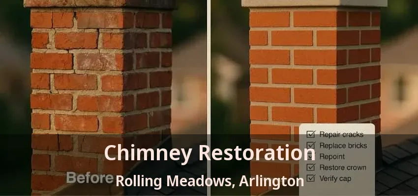 Chimney Restoration Rolling Meadows, Arlington - TX