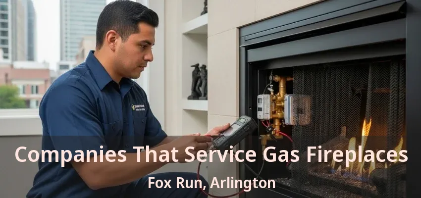 Companies That Service Gas Fireplaces Fox Run, Arlington - TX