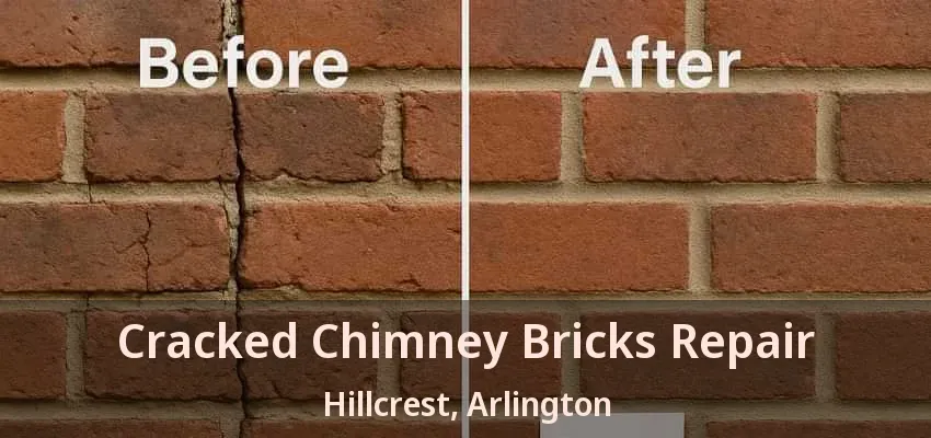 Cracked Chimney Bricks Repair Hillcrest, Arlington - TX