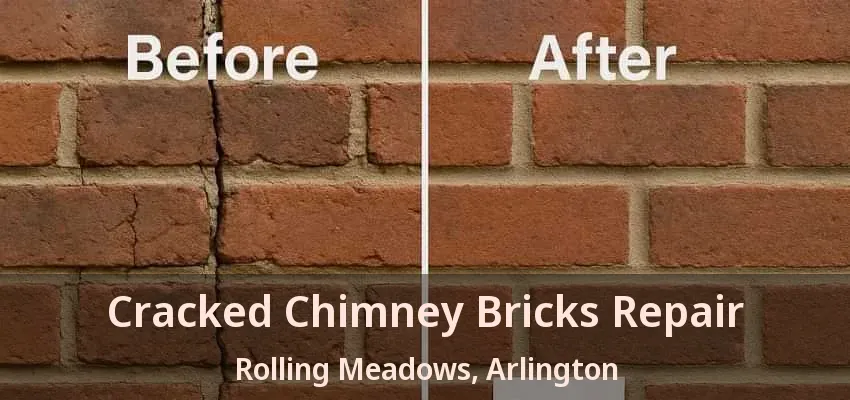 Cracked Chimney Bricks Repair Rolling Meadows, Arlington - TX