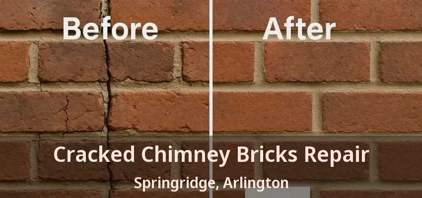 Cracked Chimney Bricks Repair Springridge, Arlington - TX