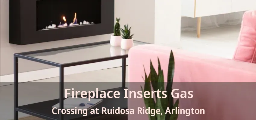 Fireplace Inserts Gas Crossing at Ruidosa Ridge, Arlington - TX