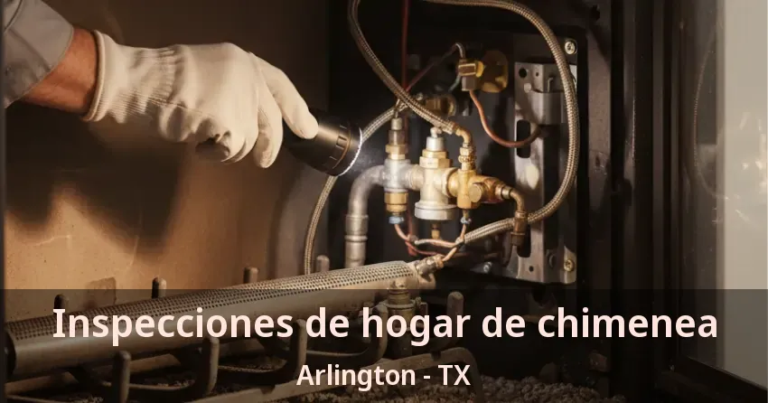 Inspecciones de hogar de chimenea Arlington - TX