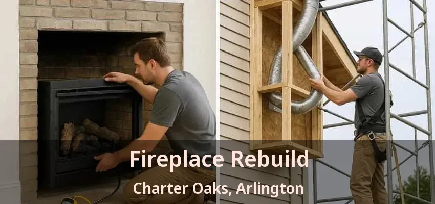 Fireplace Rebuild Charter Oaks, Arlington - TX