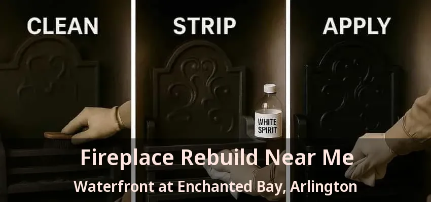 Fireplace Rebuild Near Me Waterfront at Enchanted Bay, Arlington - TX