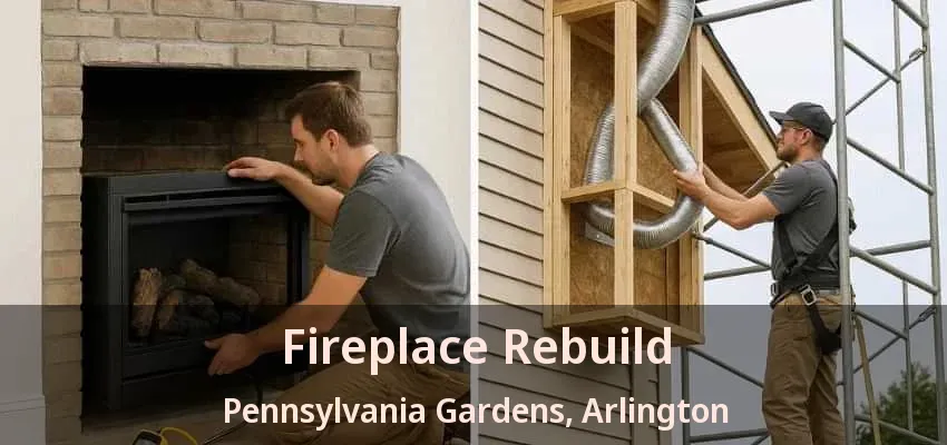 Fireplace Rebuild Pennsylvania Gardens, Arlington - TX