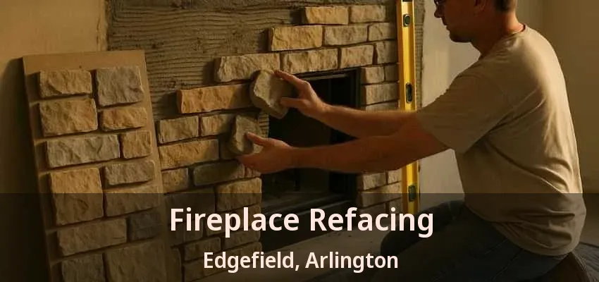 Fireplace Refacing Edgefield, Arlington - TX