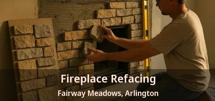 Fireplace Refacing Fairway Meadows, Arlington - TX