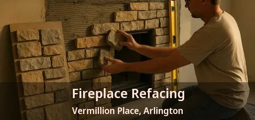 Fireplace Refacing Vermillion Place, Arlington - TX