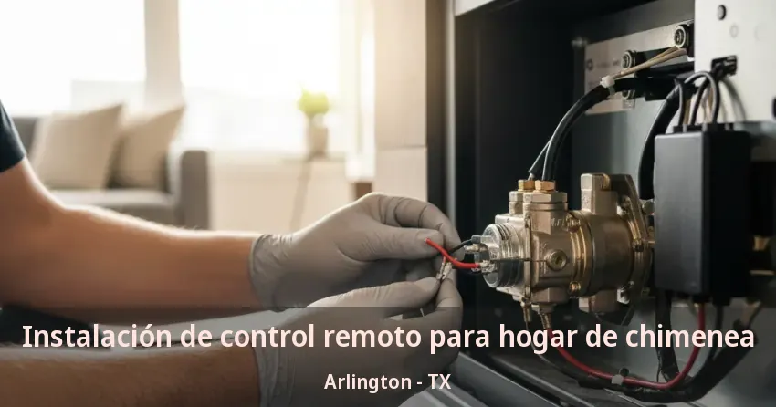 Instalación de control remoto para hogar de chimenea Arlington - TX