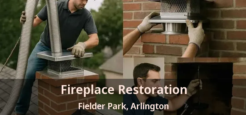 Fireplace Restoration Fielder Park, Arlington - TX