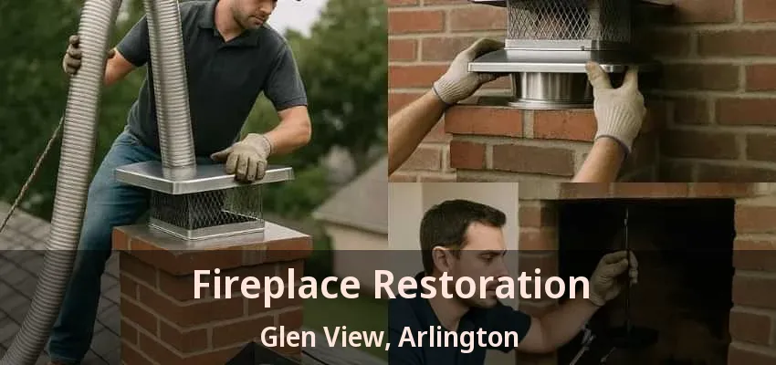 Fireplace Restoration Glen View, Arlington - TX