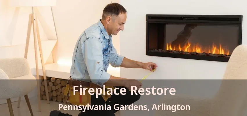 Fireplace Restore Pennsylvania Gardens, Arlington - TX