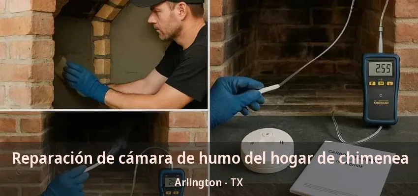 Reparación de cámara de humo del hogar de chimenea Arlington - TX Reparación de cámara de humo del hogar de chimenea Arlington - TX