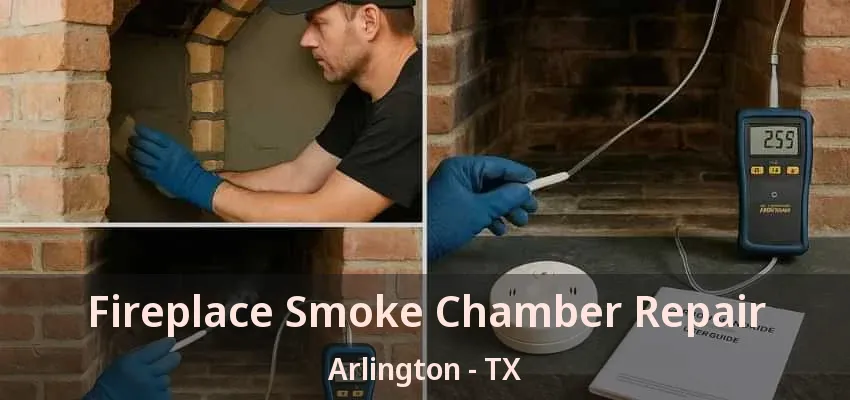 Fireplace Smoke Chamber Repair Arlington - TX
