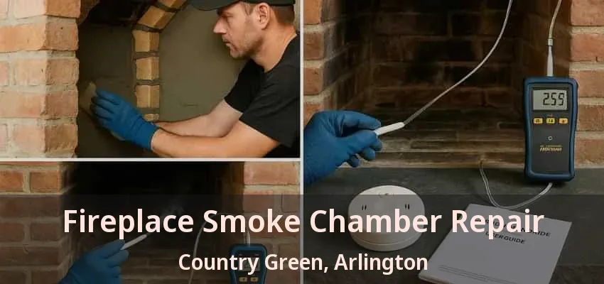 Fireplace Smoke Chamber Repair Country Green, Arlington - TX