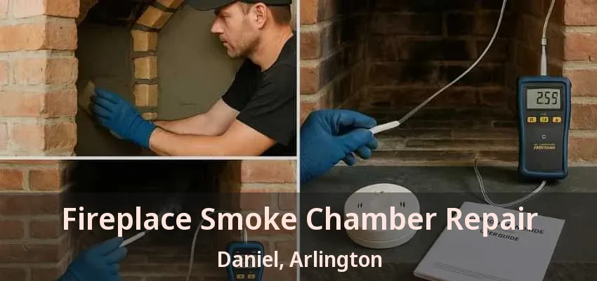 Fireplace Smoke Chamber Repair Daniel, Arlington - TX
