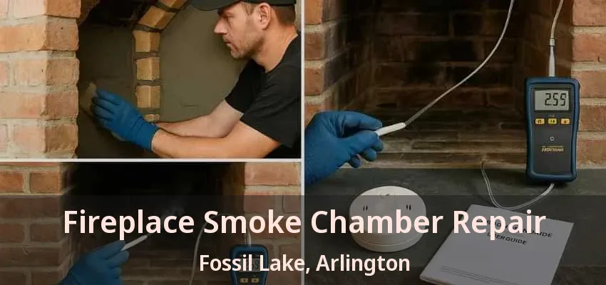 Fireplace Smoke Chamber Repair Fossil Lake, Arlington - TX
