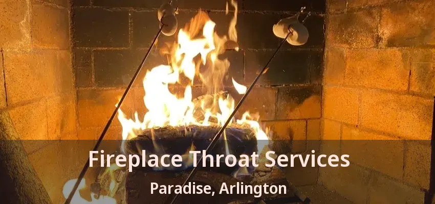 Fireplace Throat Services Paradise, Arlington - TX