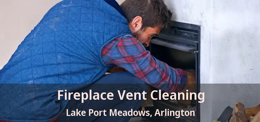 Fireplace Vent Cleaning Lake Port Meadows, Arlington - TX