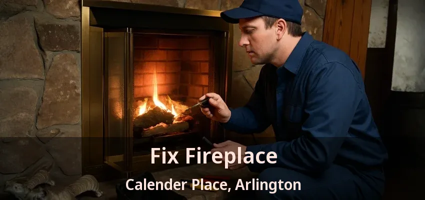 Fix Fireplace Calender Place, Arlington - TX
