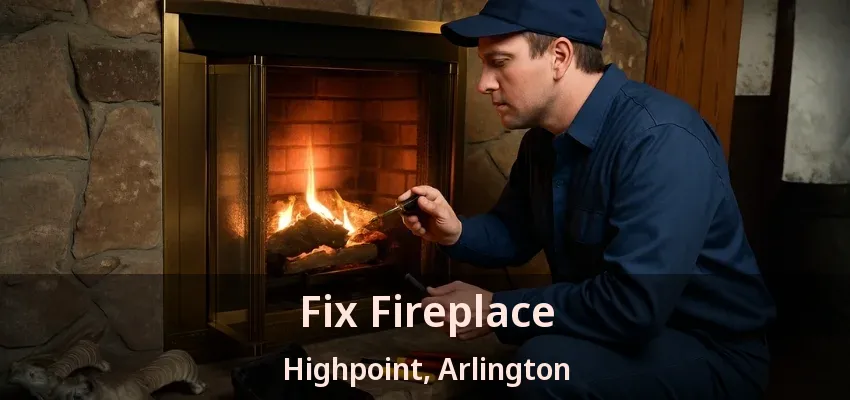 Fix Fireplace Highpoint, Arlington - TX