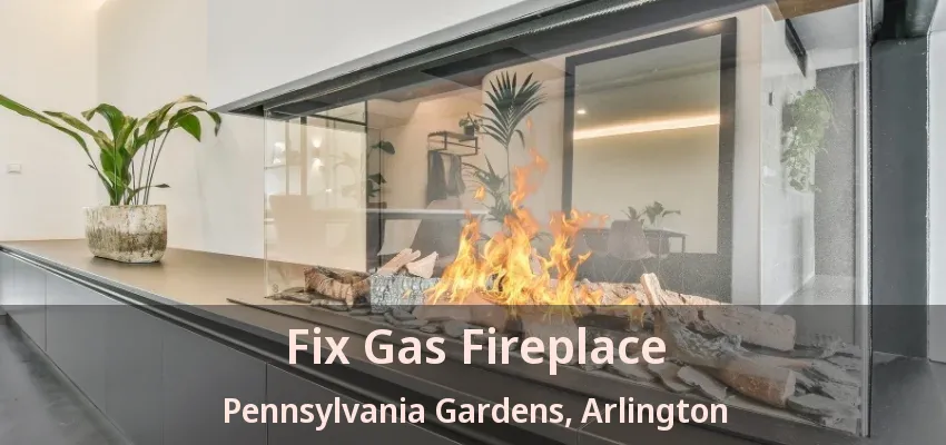 Fix Gas Fireplace Pennsylvania Gardens, Arlington - TX