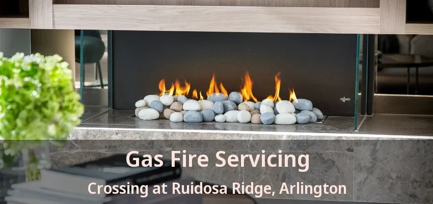 Gas Fire Servicing Crossing at Ruidosa Ridge, Arlington - TX