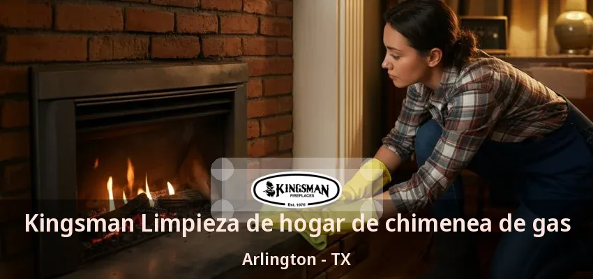 Kingsman Limpieza de hogar de chimenea de gas Arlington - TX