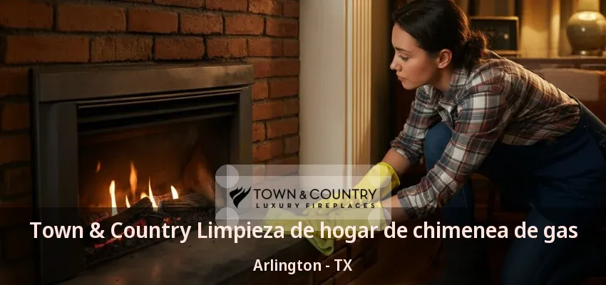 Town & Country Limpieza de hogar de chimenea de gas Arlington - TX