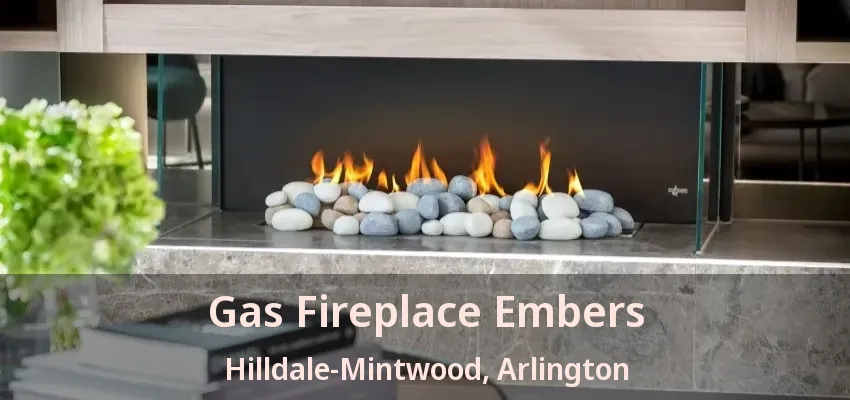 Gas Fireplace Embers Hilldale-Mintwood, Arlington - TX