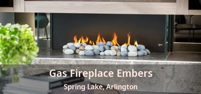 Gas Fireplace Embers Spring Lake, Arlington - TX